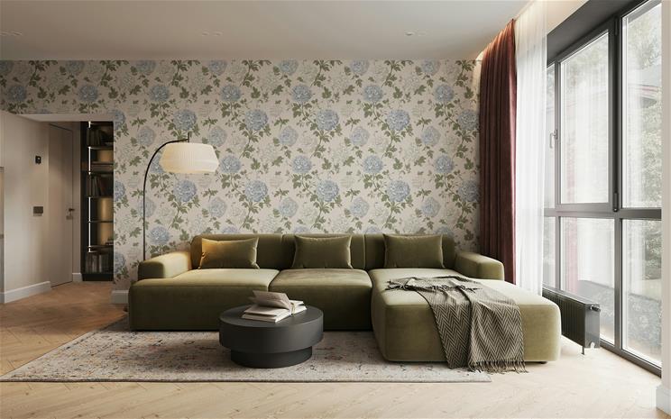 Lilian Beige - 1107201-03 Tapetti – kuva 3/3