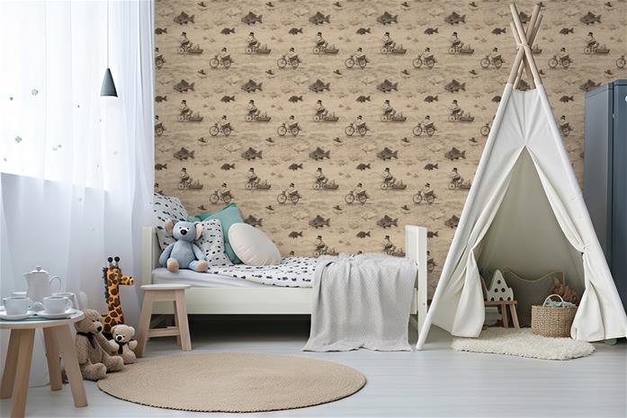 Jarl Beige - 1094401-01 Tapetti