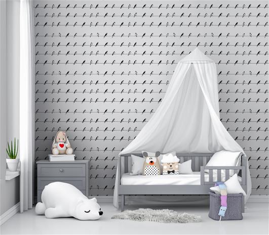 On the Line Grey - 1092201-02 Tapetti