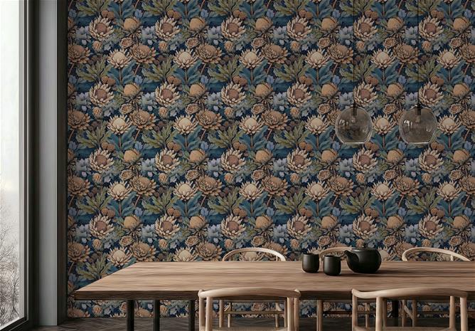 Lykke Blue - 1112801-01 Tapetti