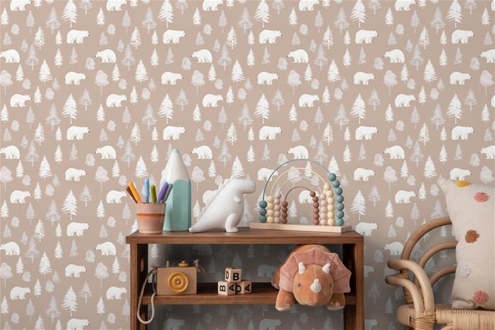 Theo Beige - 1066201-06 Tapetti