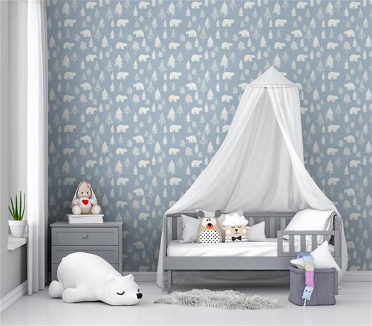 Theo Blue - 1066201-02 Tapetti