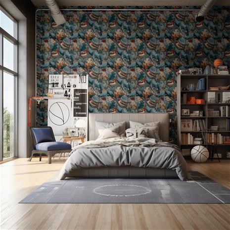 Linus Blue - 1073201-01 Tapetti – kuva 3/3