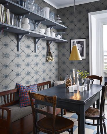 Vaxholm Blue - 1061801-01 Tapetti