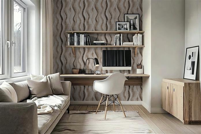 Stellan Beige - 1062201-02 Tapetti – kuva 3/3