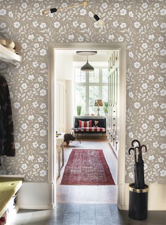 Yrsa Beige - 1086001-03 Tapetti