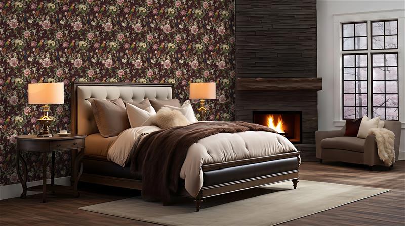 Bonito Red - 1049701-03 Tapetti