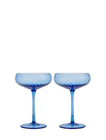 Byon Opacity samppanjalasit 30 cl 2-pack Sininen