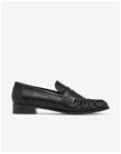 Nelly - Musta - Faux Fur Loafer