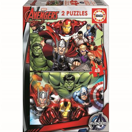 Educa Avengers 2x48p palapeli