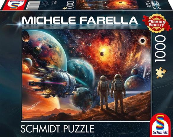 Palapelit Cosmic colours, a journey into space 1000 palaa, Schmidt