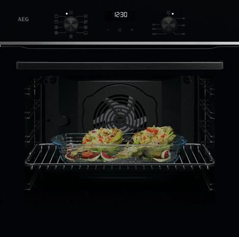 AEG 5000 SurroundCook TU5AB21FSB, uuni
