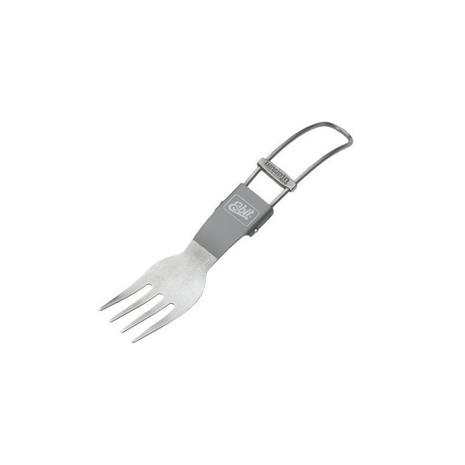 Esbit Foldable titanium cutlery fork retkihaarukka – kuva 2/2