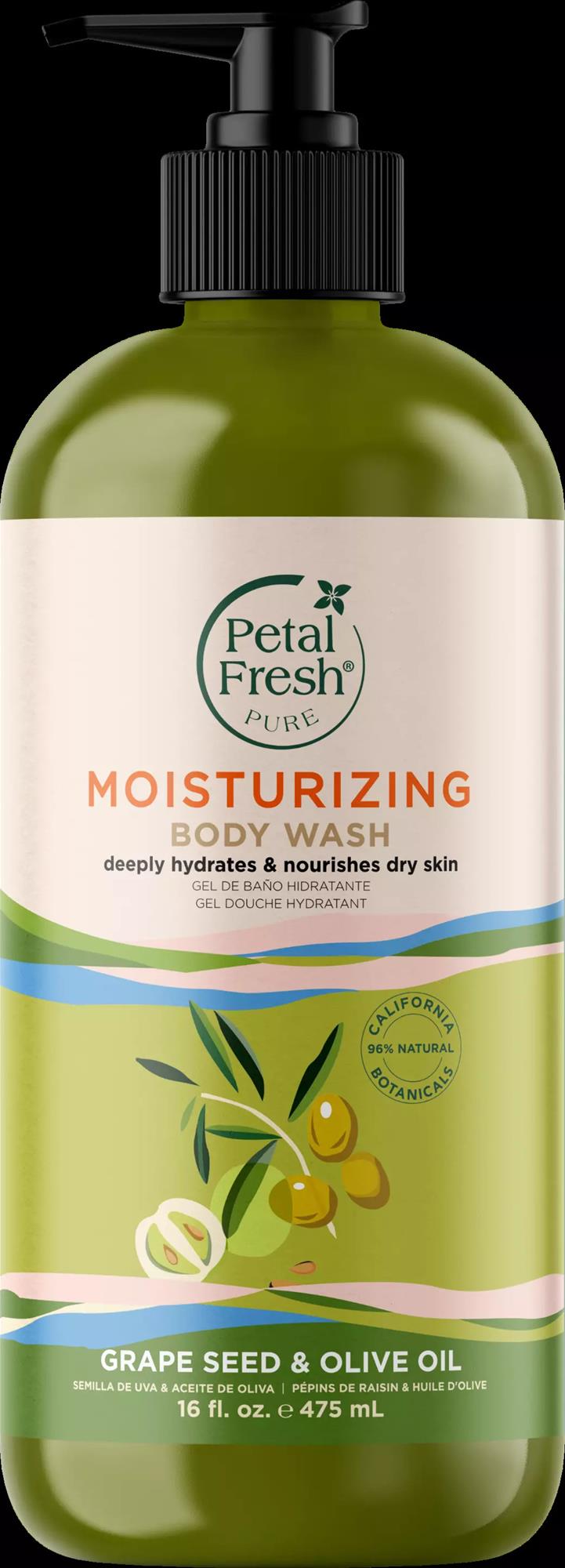 Petal Fresh - Pure Grape Seed & Olive Oil Body Wash 475 ml