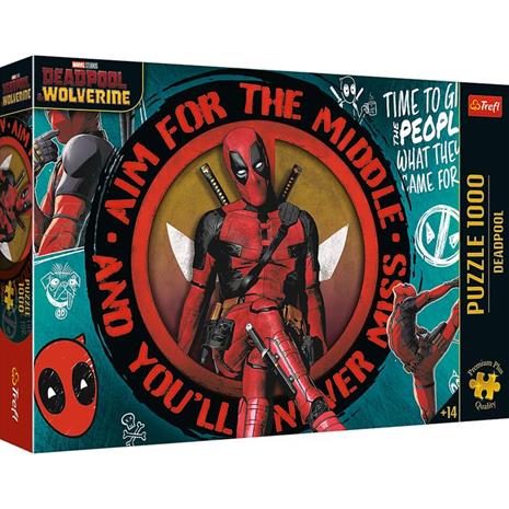 Trefl Premium Plus -palapeli Deadpool, 1000 palaa.