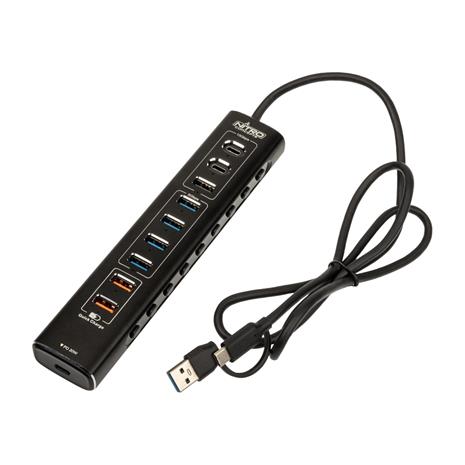 Nitro Concepts UH1 10-Port Hybrid, USB-hubi