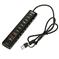 Nitro Concepts UH1 10-Port Hybrid, USB-hubi – kuva 4