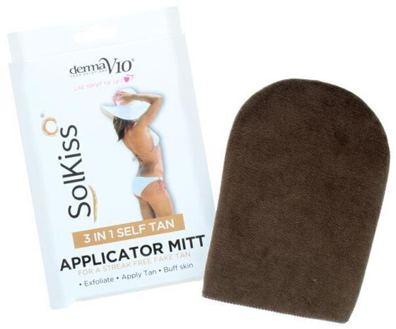 Derma V10 Solkiss applicator mitt