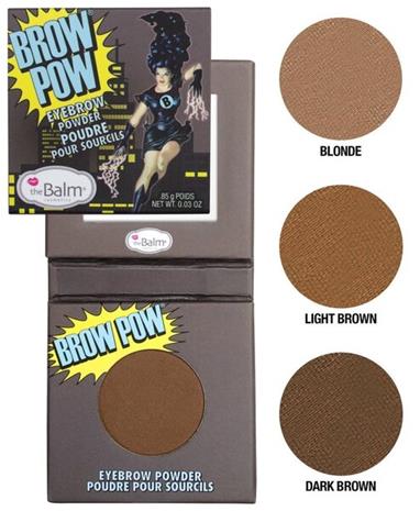 the Balm Brow Pow Light Brown Powder
