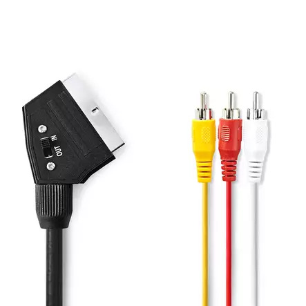 Nedis CVGL31130BK20 SCART cable – kuva 2/2