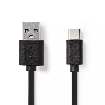 Nedis - USB-C cable - 24 pin USB-C to USB - 10 cm