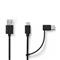 Nedis CCGL60610BK10 USB cable – kuva 2