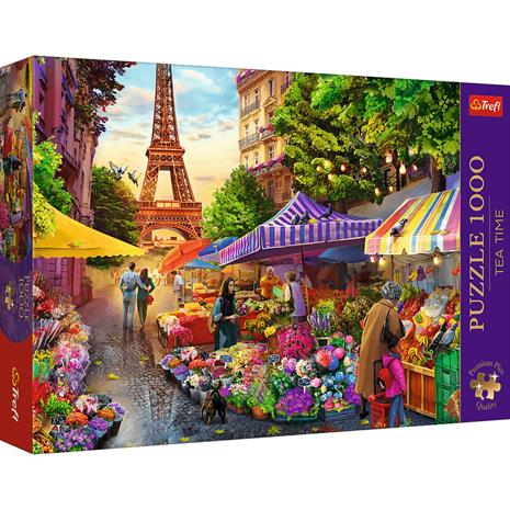 TREFL PREM PLUS FLOWER MARKET 1000P – kuva 2/2
