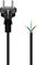 Pro Safety plug cord for assembly 2 m black – kuva 4