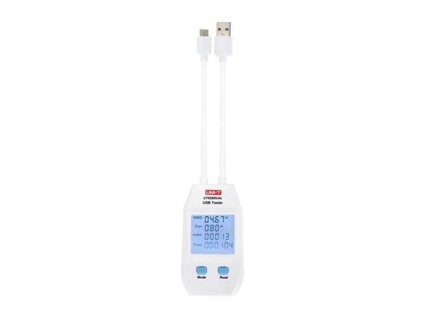 Uni-t Ut658dual Usb Tester A/c, jännite- ja virtamittari