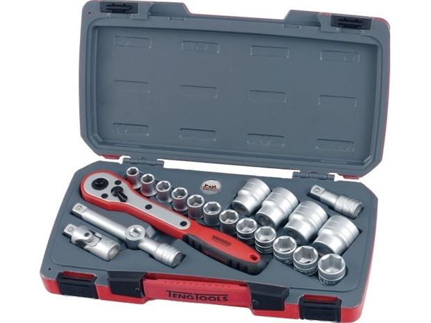 Tarvikesarja Teng Tools T1221-6; 21 kpl.