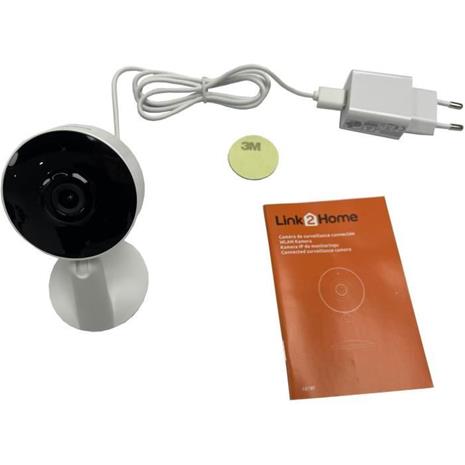 Wi-Fi-kamera - LINK2HOME - HD 1080P. Yönäkö. Liiketunnistus. – kuva 3/4