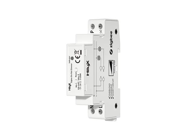 HiluX Zigbee DIN rail dimmer - 250w