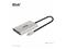 Club 3D Thunderbolt 3 - 2x DisplayPort 4K60Hz -sovitin, Harmaa – kuva 5