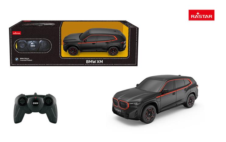 RASTAR R/C 1:24 BMW XM Black
