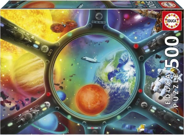Educa Educa 500 Spacewalk - Multi/patterned - ONE SIZE