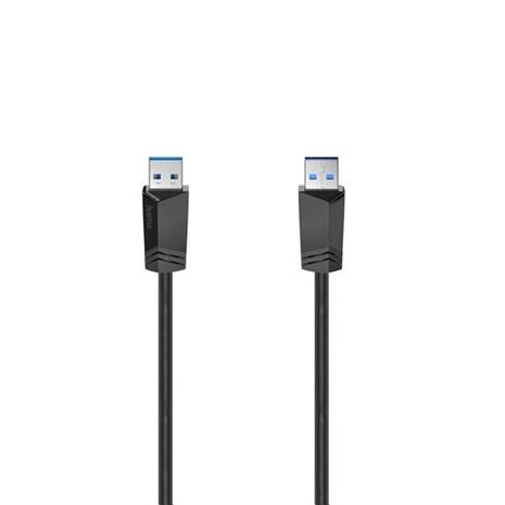 Hama 00200624 USB cable 1.5 m USB A 5 Gbit/s Black