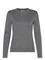 OBJECT Objester Sli L/S Knit Pullover Noos - MEDIUM GREY MELANGE - S – kuva 1
