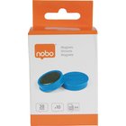 Nobo -magneetit valkotaululle, vahva, 38 mm, sininen, 10 kpl