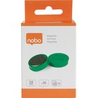 Nobo -magneetit valkotaululle, vahva, 38 mm, vihreä, 10 kpl
