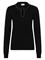KAFFE Kajada Polo Pullover - BLACK DEEP - S – kuva 1