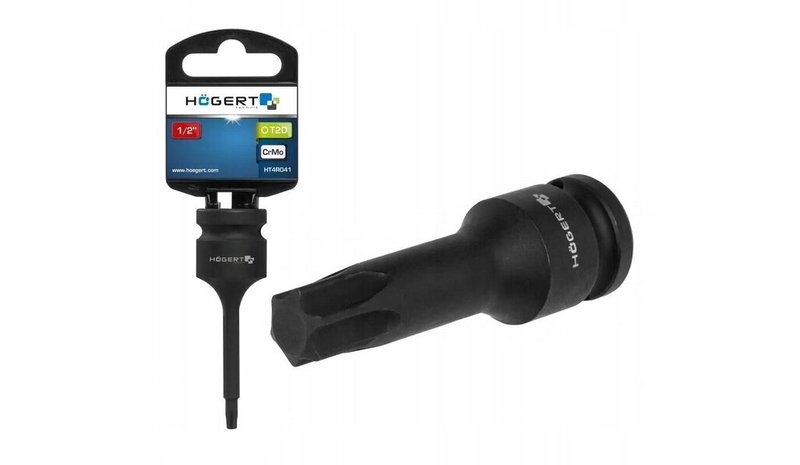 Hogert Ht4r039 Torx-iskuterä 1/2 T30 – kuva 1/1