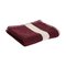 HAY Stripe pyyhe Burgundy, 30x30 cm – kuva 1