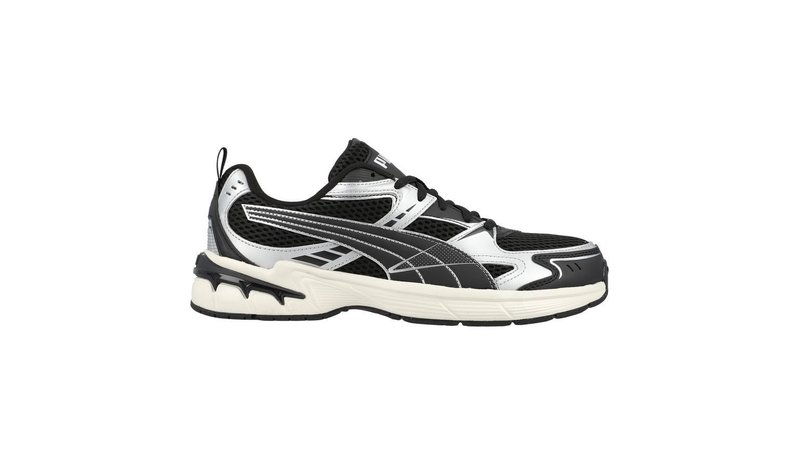 PUMA Lenkkarit Milenio Tech 2000 Reflect-X - Hopea/Musta – kuva 1/1