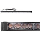 Axixtech 855x32x53mm 12-24V LED-varoituspaneeli HRZ6, Polttimot