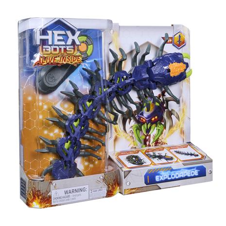 Hex Bots Exploding Centipede