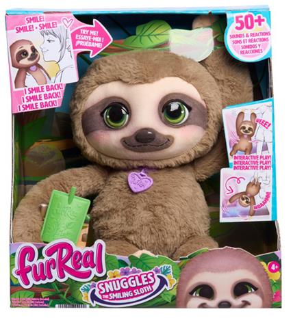 FurReal Snuggles The Smiling Sloth
