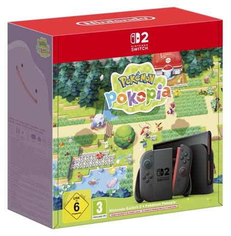 Nintendo Switch 2 + Pokemon Pokopia, pelikonsolipaketti