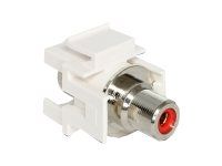 Delock Keystone module RCA female > RCA female red – kuva 3/3