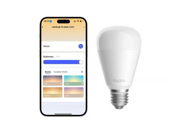 Aqara LED T2 - E27 RGB -älylamppu