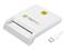 Techly Compact Smart Card Reader/Writer USB-C™ White – kuva 2